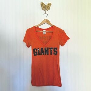 Women’s PINK Giants baseball shirt